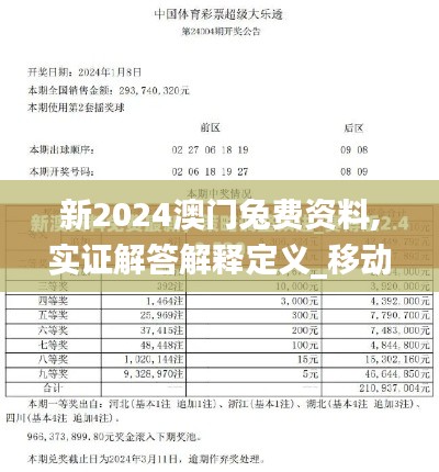 新2024澳门兔费资料,实证解答解释定义_移动版186.190-6