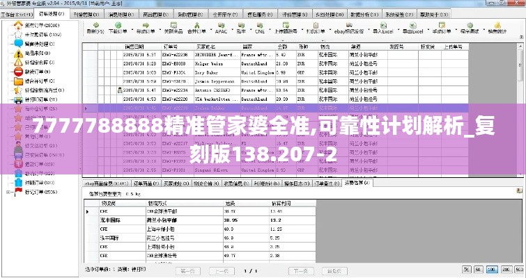 7777788888精准管家婆全准,可靠性计划解析_复刻版138.207-2