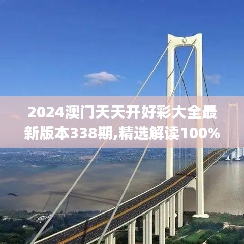 2024澳门天天开好彩大全最新版本338期,精选解读100%精准_网红版69.346-5