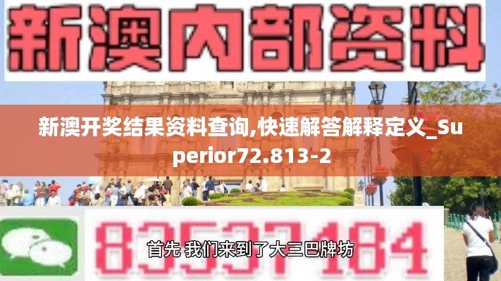 新澳开奖结果资料查询,快速解答解释定义_Superior72.813-2