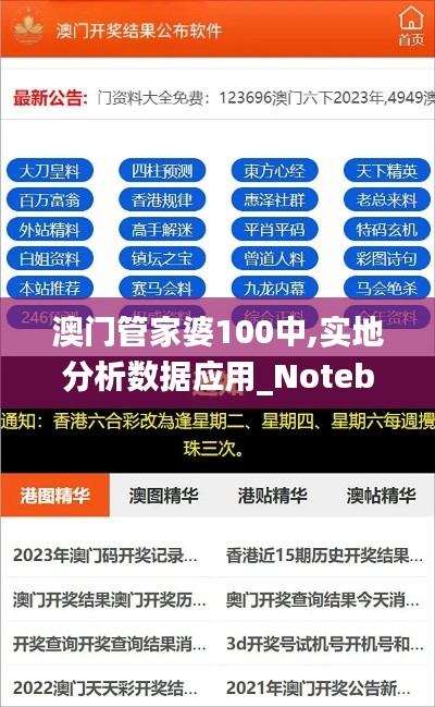 澳门管家婆100中,实地分析数据应用_Notebook41.559-7