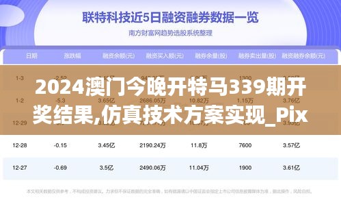 2024澳门今晚开特马339期开奖结果,仿真技术方案实现_Pixel6.791-1