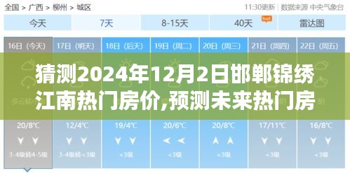 邯郸锦绣江南热门房价预测，洞悉未来房价走势，揭秘房价趋势猜测