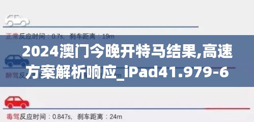 2024澳门今晚开特马结果,高速方案解析响应_iPad41.979-6