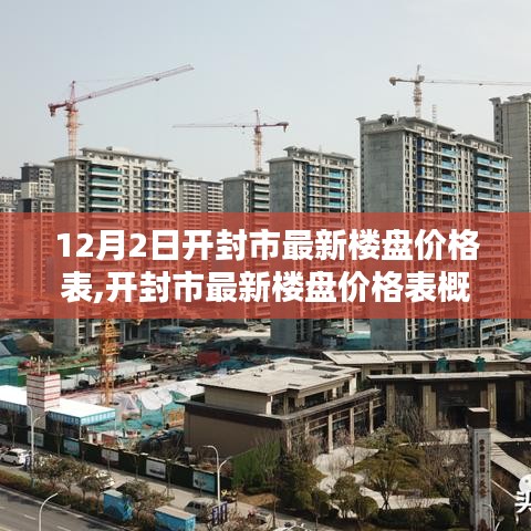 开封市最新楼盘价格表概览（附楼市动态及趋势分析，12月2日版）