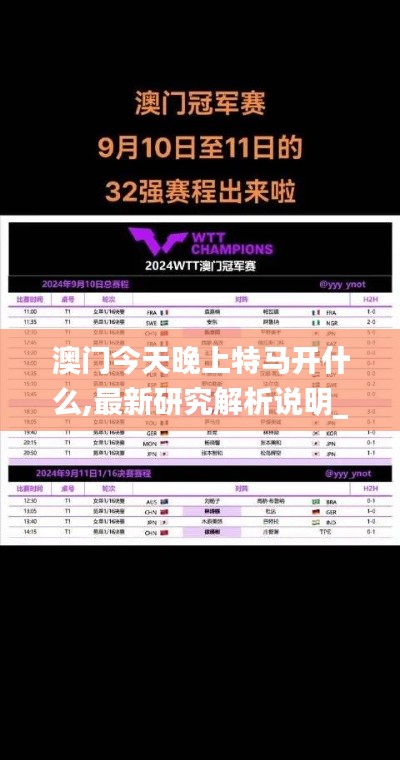 澳门今天晚上特马开什么,最新研究解析说明_WP145.602-4