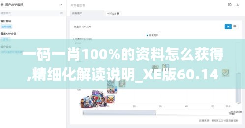 一码一肖100%的资料怎么获得,精细化解读说明_XE版60.141-4