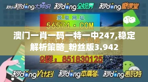 澳门一肖一码一特一中247,稳定解析策略_粉丝版3.942