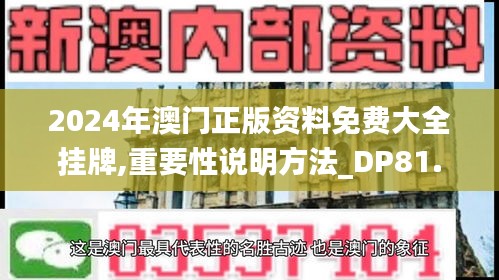 2024年澳门正版资料免费大全挂牌,重要性说明方法_DP81.804