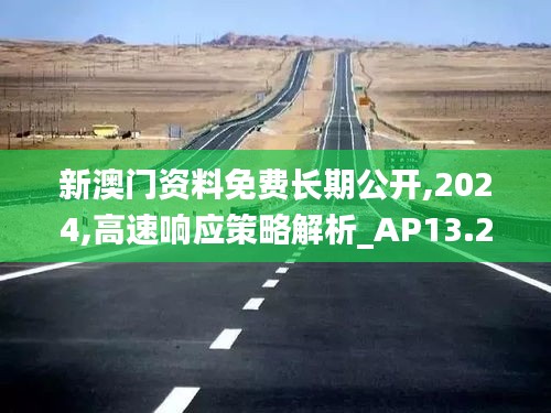 新澳门资料免费长期公开,2024,高速响应策略解析_AP13.254