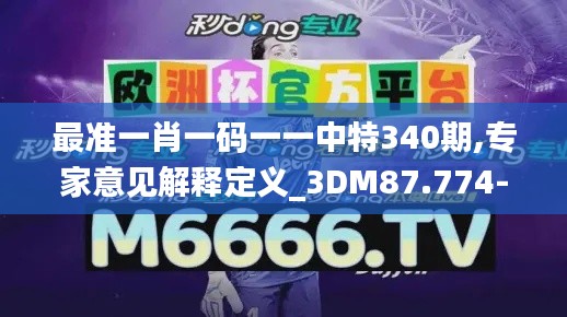 最准一肖一码一一中特340期,专家意见解释定义_3DM87.774-6