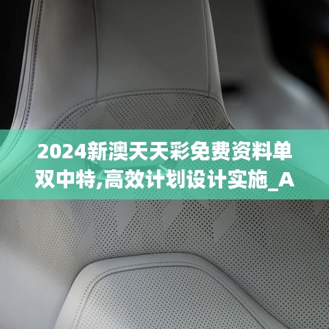 2024新澳天天彩免费资料单双中特,高效计划设计实施_AP6.874