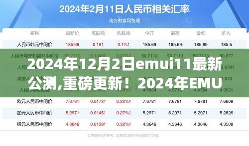 EMUI 11最新公测体验分享，重磅更新一览