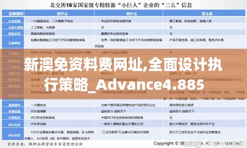 新澳免资料费网址,全面设计执行策略_Advance4.885