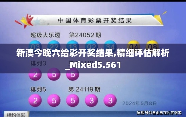 新澳今晚六给彩开奖结果,精细评估解析_Mixed5.561