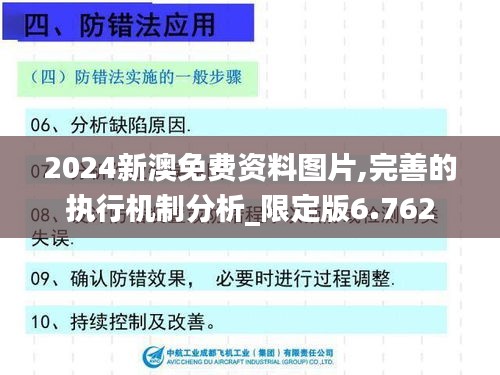 2024新澳免费资料图片,完善的执行机制分析_限定版6.762