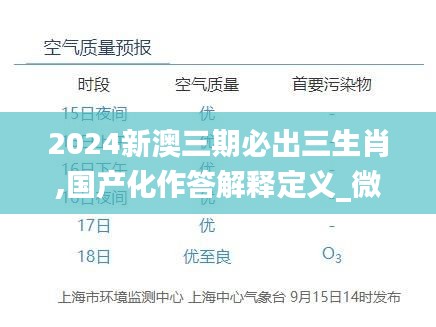 2024新澳三期必出三生肖,国产化作答解释定义_微型版7.611