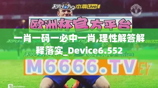 一肖一码一必中一肖,理性解答解释落实_Device6.552