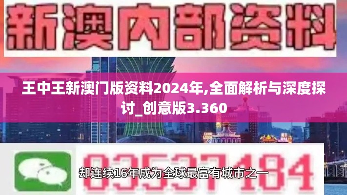 王中王新澳门版资料2024年,全面解析与深度探讨_创意版3.360