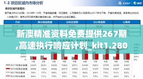 新澳精准资料免费提供267期,高速执行响应计划_kit1.280