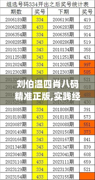 刘伯温四肖八码精准正版,实践经验解释定义_SP4.824