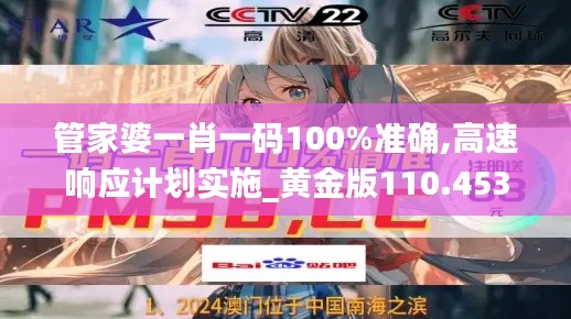 管家婆一肖一码100%准确,高速响应计划实施_黄金版110.453