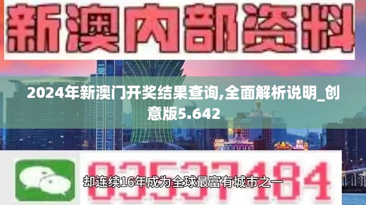 2024年新澳门开奖结果查询,全面解析说明_创意版5.642