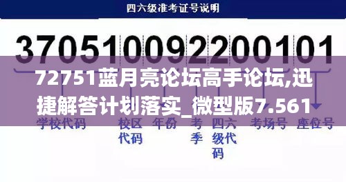 72751蓝月亮论坛高手论坛,迅捷解答计划落实_微型版7.561