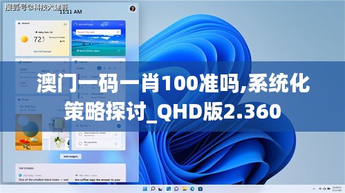 澳门一码一肖100准吗,系统化策略探讨_QHD版2.360