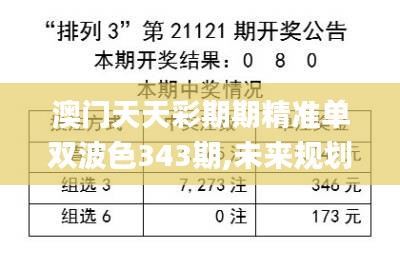 澳门天天彩期期精准单双波色343期,未来规划解析说明_UHD版3.680