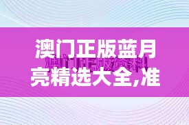 澳门正版蓝月亮精选大全,准确资料解释定义_豪华款1.364