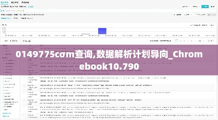 0149775cσm查询,数据解析计划导向_Chromebook10.790