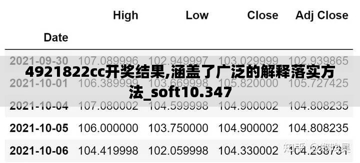 4921822cc开奖结果,涵盖了广泛的解释落实方法_soft10.347