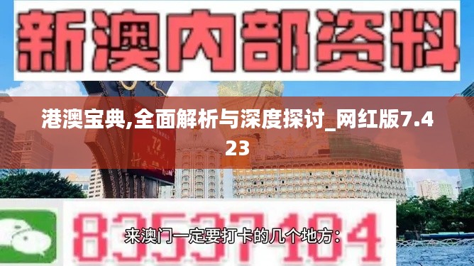 港澳宝典,全面解析与深度探讨_网红版7.423