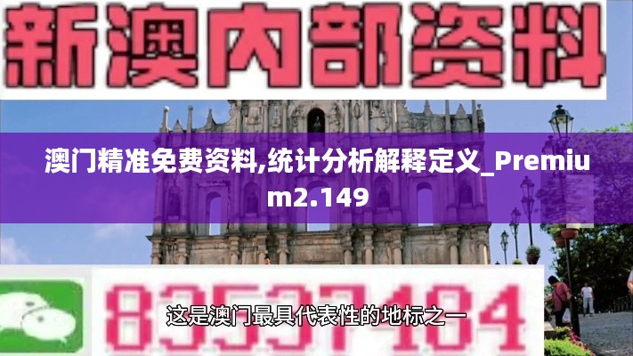 澳门精准免费资料,统计分析解释定义_Premium2.149