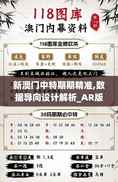 新澳门中特期期精准,数据导向设计解析_AR版9.841