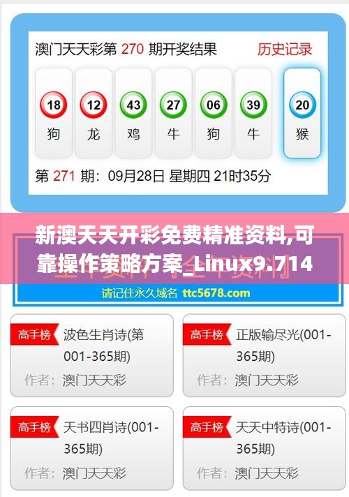 新澳天天开彩免费精准资料,可靠操作策略方案_Linux9.714