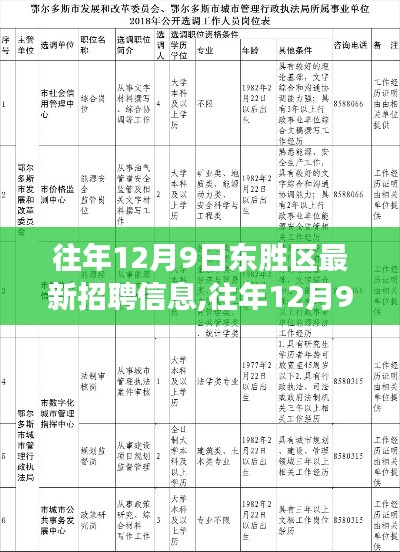 往年12月9日东胜区最新招聘信息详解，求职攻略与成功之路