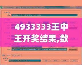 4933333王中王开奖结果,数据驱动分析决策_3D1.864