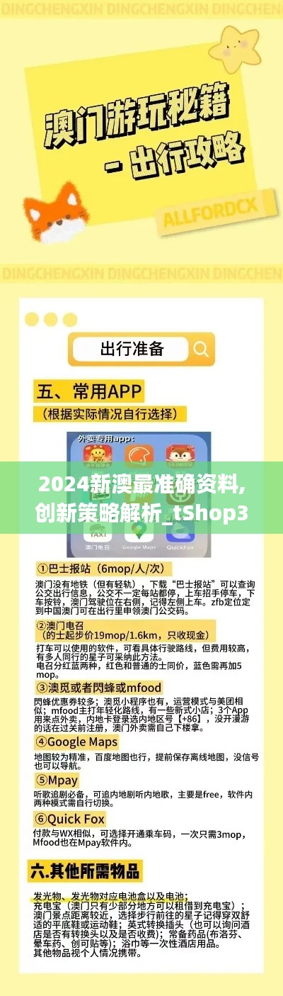 2024新澳最准确资料,创新策略解析_tShop3.871