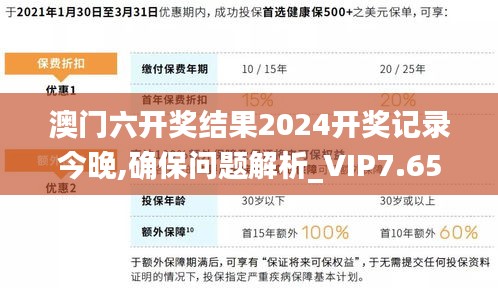 澳门六开奖结果2024开奖记录今晚,确保问题解析_VIP7.658