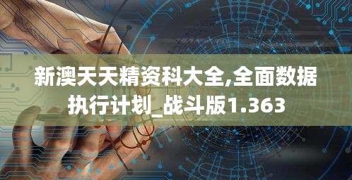 新澳天天精资科大全,全面数据执行计划_战斗版1.363