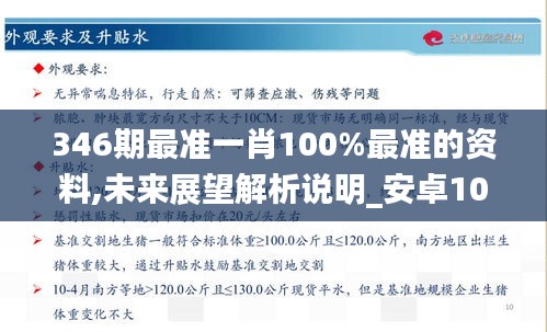 346期最准一肖100%最准的资料,未来展望解析说明_安卓10.448