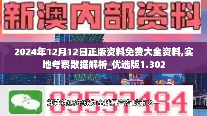 2024年12月12日正版资料免费大全资料,实地考察数据解析_优选版1.302