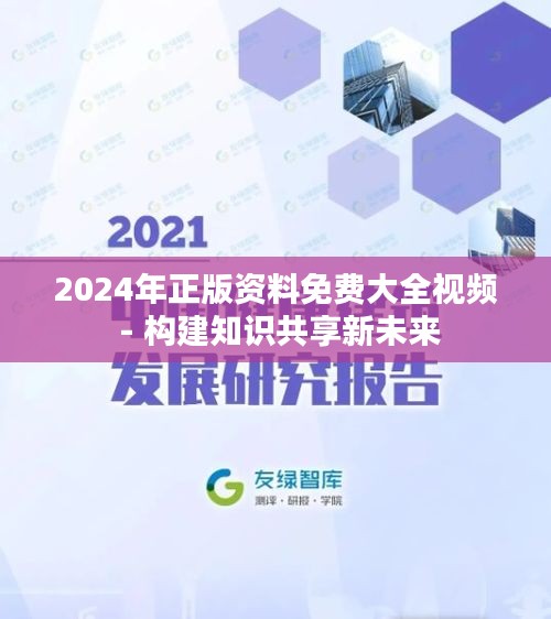 2024年正版资料免费大全视频 - 构建知识共享新未来