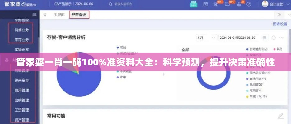 管家婆一肖一码100%准资料大全：科学预测，提升决策准确性