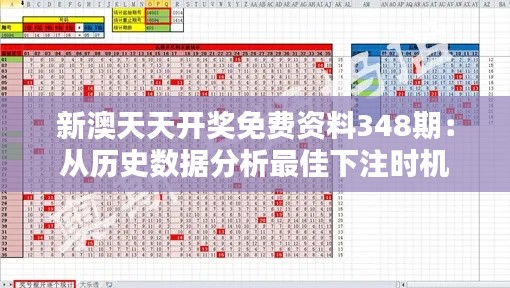 新澳天天开奖免费资料348期：从历史数据分析最佳下注时机