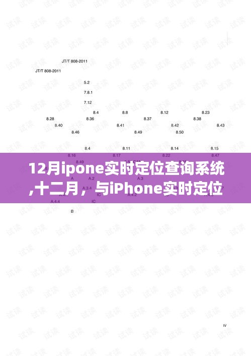 十二月iPhone实时定位探索之旅，与自然美景共舞的定位查询系统