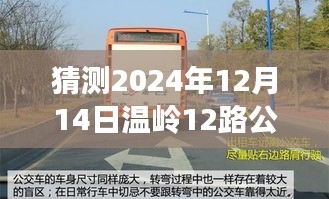 温岭公交新纪元，智能预测公交时代来临，掌握未来出行每一步——以温岭公交12路为例预测未来实时出行