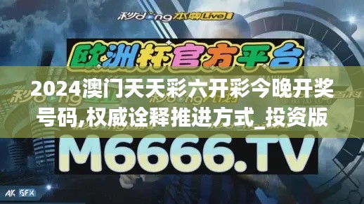 2024澳门天天彩六开彩今晚开奖号码,权威诠释推进方式_投资版7.902